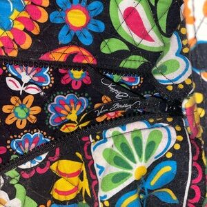 Vera Bradley Floral Quilted Bag Rare Midnight Mickey Mouse
